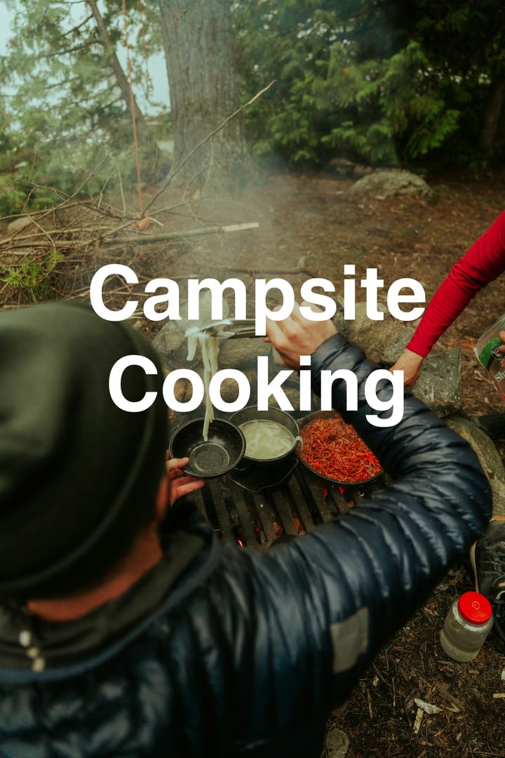 How to cook at campsite